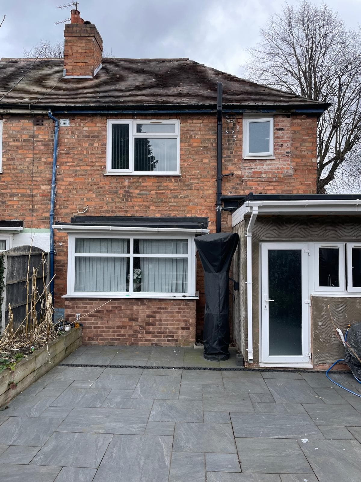 External Wall Insulation — before