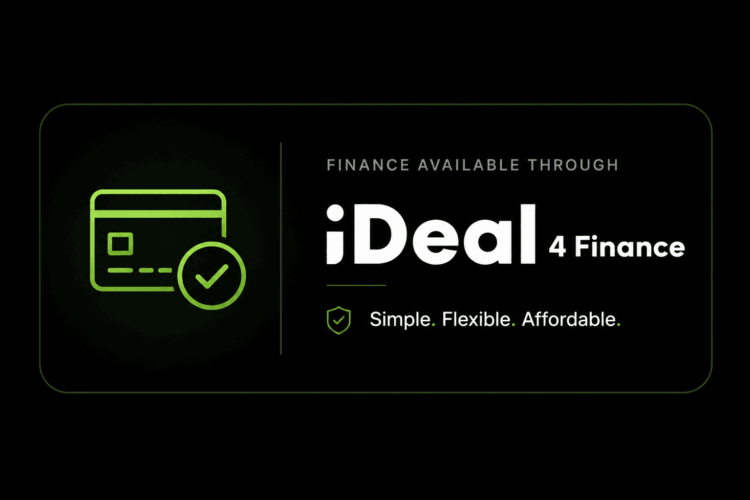Finance Options Available